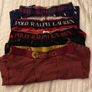 3 polo boxers,1 ethika